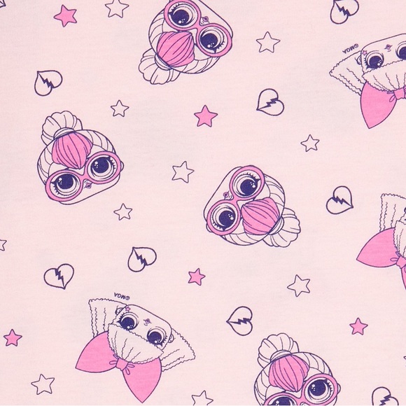 L.O.L. Surprise! Girls Graphic T-Shirts, 2-Pack - Picture 4 of 4